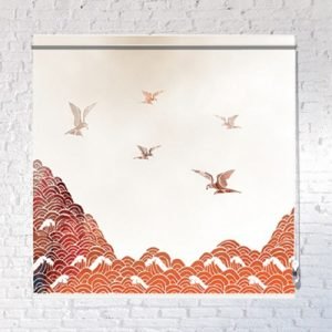 Customized Roller Blinds Birds Design